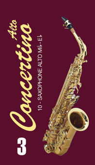 FR17SA04 Concertino Трости для саксофона альт № 3 (10шт), FedotovReeds от магазина Соло в Иркутске