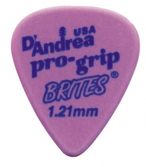 RPGB351_1.21XH ProGrip Brites Медиаторы, дерлин, 72шт, 1.21мм, D'Andrea от магазина Соло в Иркутске