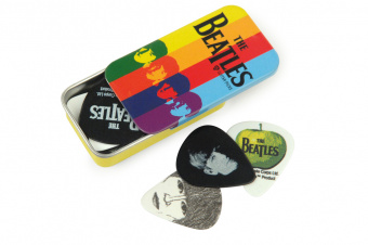 1CAB4-15BT2 Beatles Signature Stripes Медиаторы в коробке, 15шт, Planet Waves от магазина Соло в Иркутске