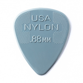 44P.88 Nylon Standard Медиаторы 12шт, толщина 0,88мм, Dunlop от магазина Соло в Иркутске