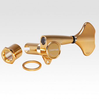 GB707-GG-L3+R3 Колки для бас-гитары 3+3, золото, Gotoh от магазина Соло в Иркутске