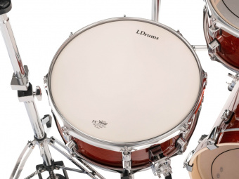 5001012-1455 Малый барабан 14" х 5.5", красный, LDrums от магазина Соло в Иркутске