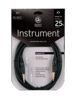 PW-CPGS-25 Custom Pro Series Инструментальный кабель 7.62м, стерео, Planet Waves от магазина Соло в Иркутске