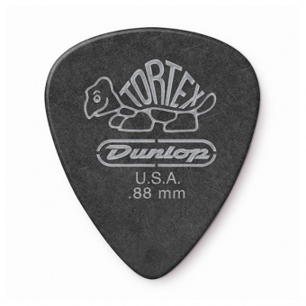 488R.88 Tortex Pitch Black Standard Медиаторы 72шт, толщина 0,88мм, Dunlop от магазина Соло в Иркутске