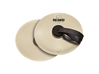NINO-NS20 Тарелки ручные 8", пара, с ремнями, Nino Percussion от магазина Соло в Иркутске