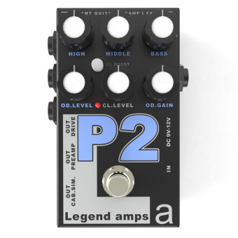 P-2 Legend Amps 2 Двухканальный гитарный предусилитель P2 (PV-5150), AMT Electronics от магазина Соло в Иркутске