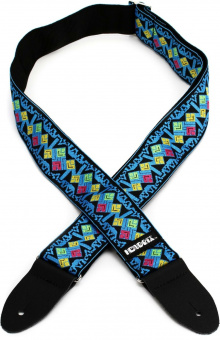 JH14 Jimi Hendrix Maui Blue Diamond Ремень для гитары, Dunlop от магазина Соло в Иркутске