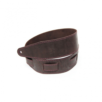 FL66014L11 Leather 11 Ремень для гитары, кожаный, махагон, Fidel от магазина Соло в Иркутске