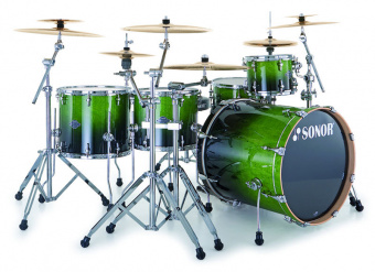 17210521 ESF 11 Stage S Drive Set NM 13072 Essential Force Барабанная установка, зеленая, б/к, Sonor от магазина Соло в Иркутске