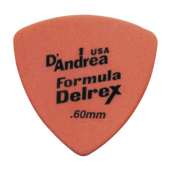 RD346-060TM Formula Delrex Медиаторы 72шт, треугольные, матовая нескользящая поверхность. D`Andrea от магазина Соло в Иркутске