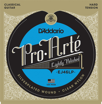 EJ46LP Pro-Arte Composite Комплект струн для классической гитары, сильное натяжение, D'Addario от магазина Соло в Иркутске