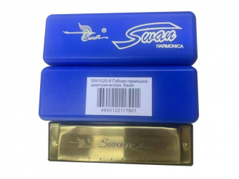 SW1020-8 Губная гармошка диатоническая, Swan от магазина Соло в Иркутске