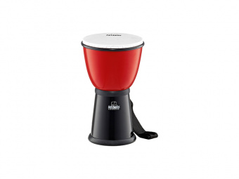 NINO18R/BK Джембе 8", черный/красный, пластик, Nino Percussion от магазина Соло в Иркутске