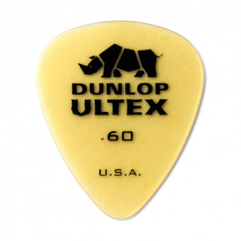 421P.60 Ultex Standard Медиаторы 6шт, толщина 0,60мм, Dunlop от магазина Соло в Иркутске