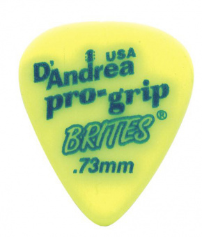 RPGB351.73MD ProGrip Brites Медиаторы, дерлин, 72шт, 0.73мм, D'Andrea от магазина Соло в Иркутске