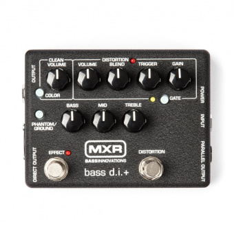 M80 MXR Bass DI+ Педаль эффектов, дибокс, басовая, Dunlop от магазина Соло в Иркутске