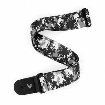 P20S1501 Americana Ремень для гитары, рисунок «Digital Camo», черный, Planet Waves от магазина Соло в Иркутске