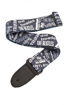 50BTL02 Beatles Ремень для гитары текстильный, без наплечника, рисунок "Beatlemania" Planet Waves от магазина Соло в Иркутске