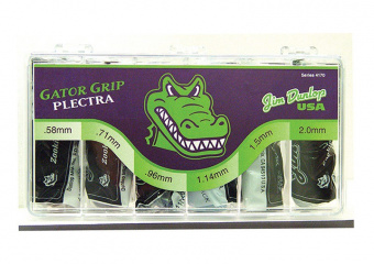 4170 Gator Grip Коробка медиаторов, 360шт, 6 толщин, Dunlop от магазина Соло в Иркутске