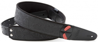 8401070130703 Mojo Sandokan Black Ремень для гитары, RightOn Straps от магазина Соло в Иркутске