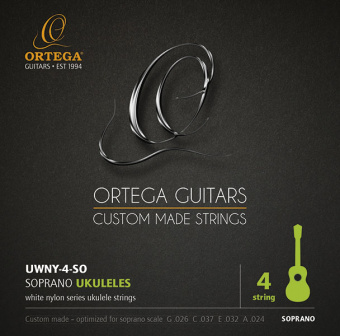 UWNY-4-SO Комплект струн для укулеле сопрано, Ortega от магазина Соло в Иркутске