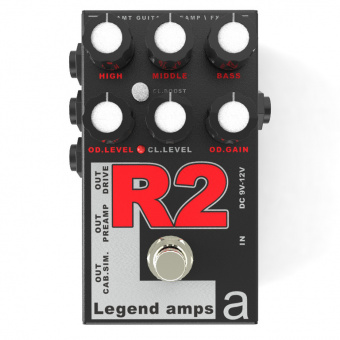 R-2 Legend Amps 2 Двухканальный гитарный предусилитель R2 (Rectifier), AMT Electronics от магазина Соло в Иркутске