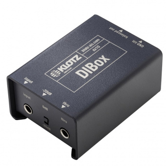 DX10 DI-box Преобразователь сигнала для гитары, директбокс, пассивный, Klotz от магазина Соло в Иркутске
