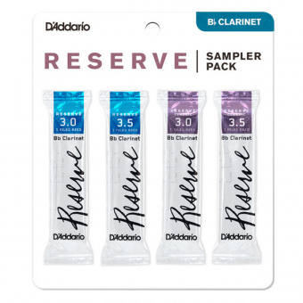 DRS-C30 Reserve Набор тростей для кларнета Bb, размер 3.0-3.5, 4шт, Rico от магазина Соло в Иркутске