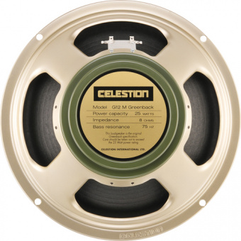 T1220BWD G12M Greenback Динамик 12", 8 Ом, 25Вт, Celestion от магазина Соло в Иркутске