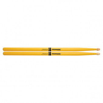 RBH595AW-YELLOW 5B Rebound Барабанные палочки, желтые, смещенный баланс, орех гикори, ProMark от магазина Соло в Иркутске