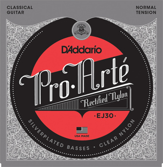 EJ30 CLASSIC Струны для классической гитары нейлоновые Normal D`Addario от магазина Соло в Иркутске