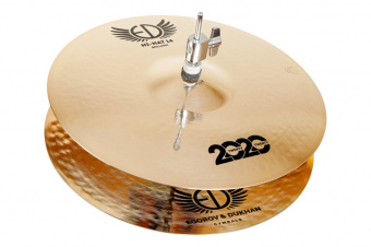 ED2020HH15BR 2020 Brilliant Hi-Hat Две тарелки 15", ED Cymbals от магазина Соло в Иркутске