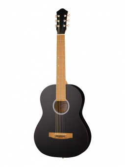 M-313-BK Акустическая гитара, чёрная, Амистар от магазина Соло в Иркутске