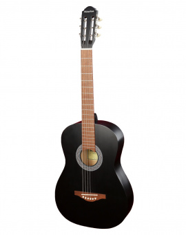 ML-AM1-BK Акустическая гитара, матовая, черная, MiLena-Music от магазина Соло в Иркутске