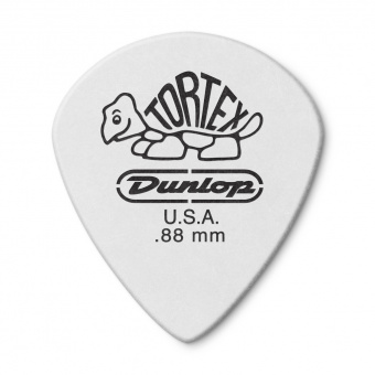 478R.88 Tortex White Jazz III Медиаторы 72шт, толщина 0,88мм, Dunlop от магазина Соло в Иркутске