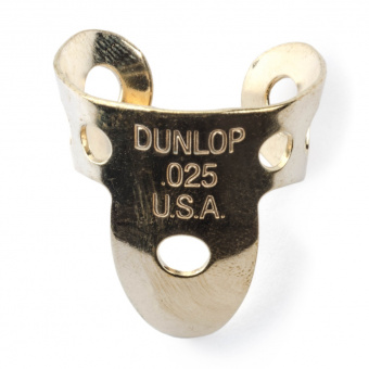 37R.025 Brass Медиаторы на палец 20шт, латунь, толщина .025, Dunlop от магазина Соло в Иркутске