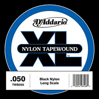 TWB050 Tapewound Отдельная струна для бас-гитары, нейлоновая оплетка, 050, D'Addario от магазина Соло в Иркутске