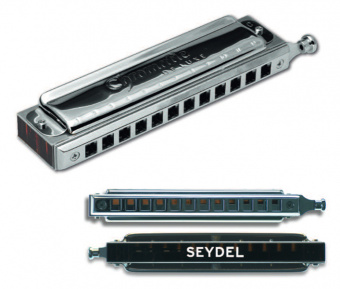 51480C De Luxe C Губная гармошка хроматическая, Seydel Sohne от магазина Соло в Иркутске