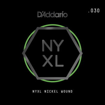 NYNW030 NYXL Отдельная струна для электрогитары, никелированная, 030, D'Addario от магазина Соло в Иркутске