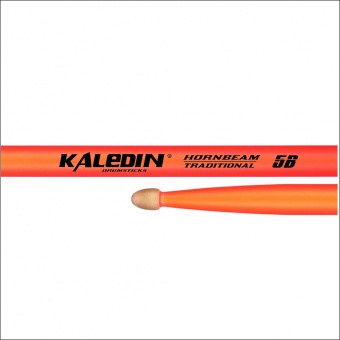 7KLHBOR5B 5B Барабанные палочки, граб, флуоресцентные оранжевые, Kaledin Drumsticks от магазина Соло в Иркутске