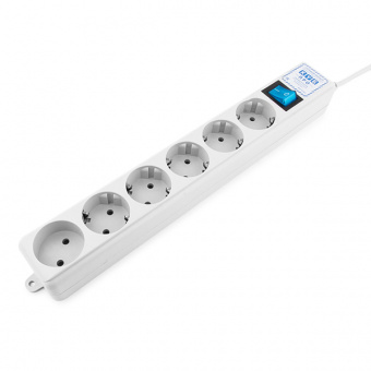 SPL(5+1)-16B-P-5М PowerCube PRO Сетевой фильтр, 5.0м, 16А/3,5кВт, Электрическая мануфактура от магазина Соло в Иркутске