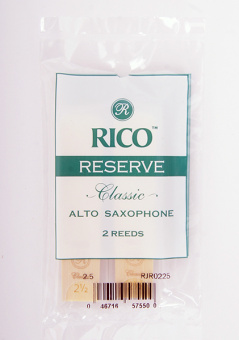 RJR0225 Rico Reserve Трости для саксофона альт, размер 2.5, 2шт, Rico от магазина Соло в Иркутске