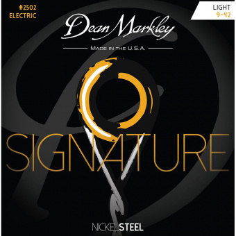 DM2502 Signature Light Комплект струн для электрогитары, никелированные, 9-42, Dean Markley от магазина Соло в Иркутске