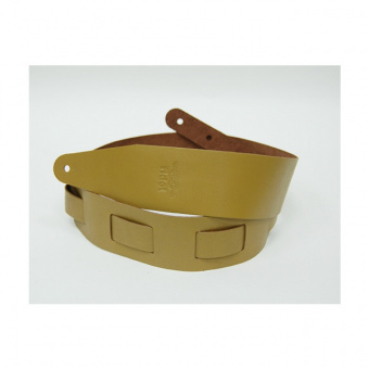 FL50024L Leather Ремень для гитары, кожаный, светло-оливковый, Fidel от магазина Соло в Иркутске