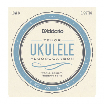EJ99TLG Pro-Arte Carbon Комплект струн для укулеле тенор Low G, D'Addario от магазина Соло в Иркутске