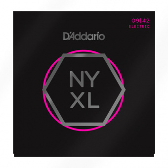 NYXL0942 NYXL Комплект струн для электрогитары, никелированные, Super Light, 09-42, D'Addario от магазина Соло в Иркутске