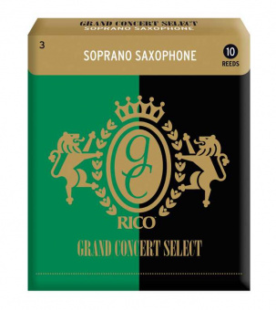 RGC10SSX300 Grand Concert Select Трости для саксофона сопрано, размер 3.0, 10шт, Rico от магазина Соло в Иркутске
