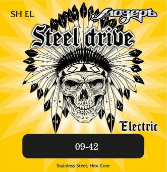 SH-EL Steel Drive Комплект струн для электрогитары, сталь, 9-42, Мозеръ от магазина Соло в Иркутске
