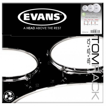 ETP-G12CTD-R G12 Coated Rock Набор пластика для том барабана 10"/12"/16", Evans от магазина Соло в Иркутске