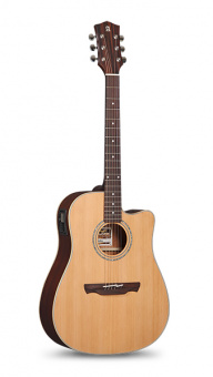 331 Appalachian W-100-CW OP LM E7 Электро-акустическая гитара, с вырезом, Alhambra от магазина Соло в Иркутске